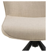 Aura, spisebordsstol - lys beige - UNOLIVING.COM