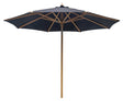 Austin Parasol 3m, sort - UNOLIVING.COM