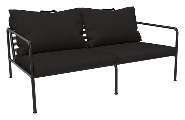 AVON 2 - pers loungesofa, Charcoal Sunbrella - UNOLIVING.COM