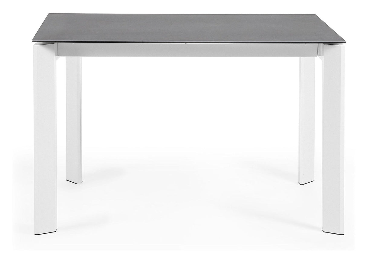 AXIS, Spisebord 120/180cm, grå/hvid - UNOLIVING.COM