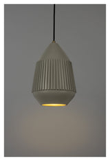 Aysa Pendel Ø20, Beige aluminium - UNOLIVING.COM