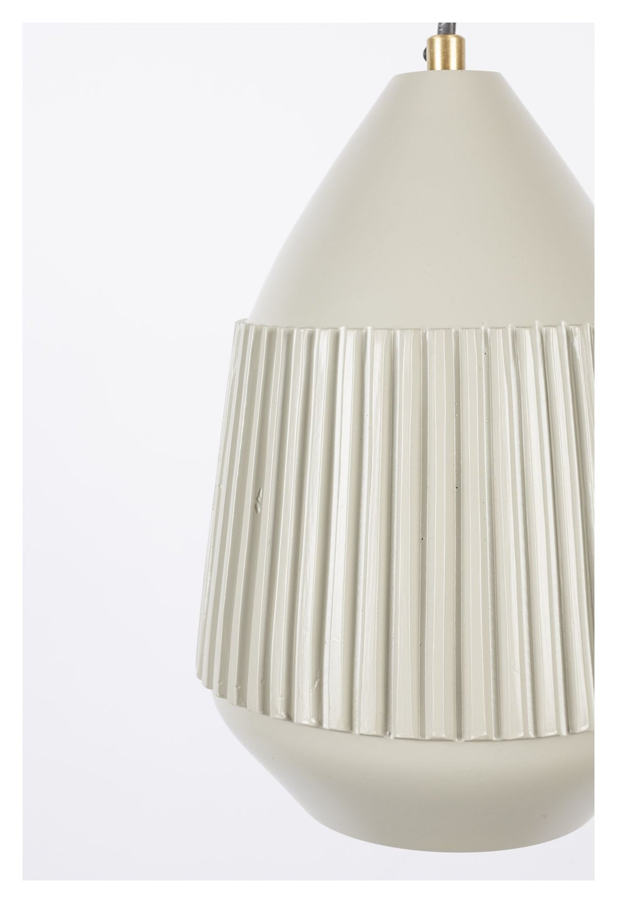 Aysa Pendel Ø20, Beige aluminium - UNOLIVING.COM