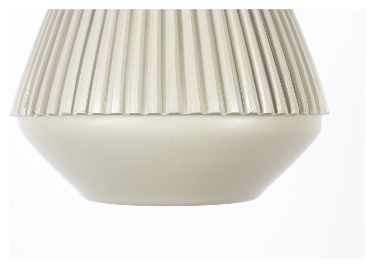 Aysa Pendel Ø26, Beige aluminium - UNOLIVING.COM