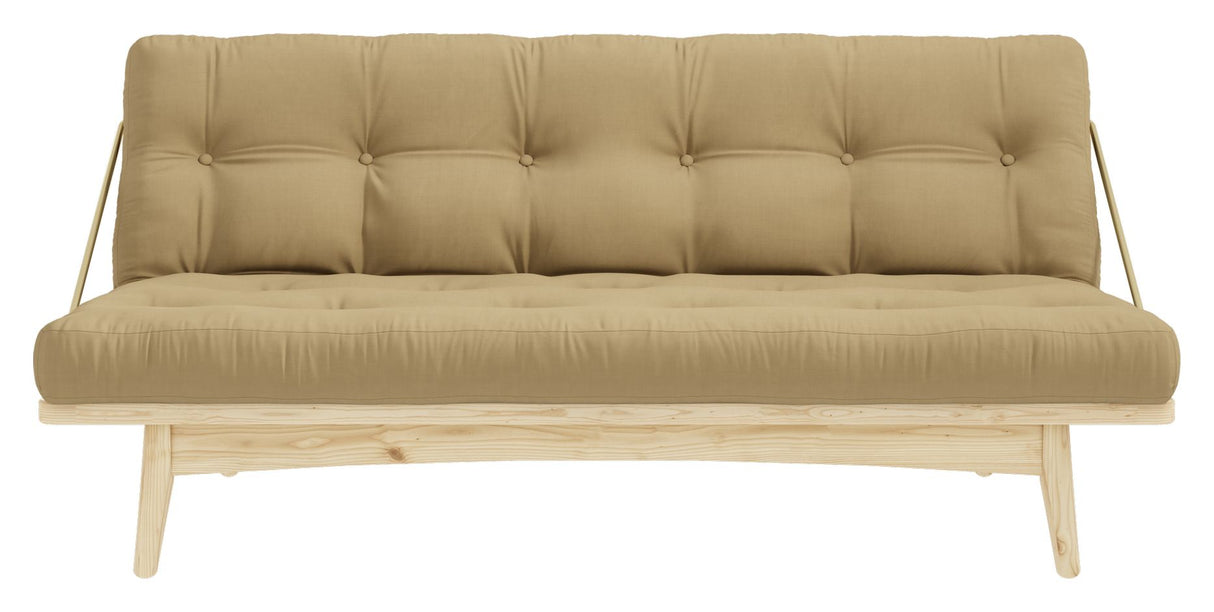 Folk Sovesofa, Fyrretræ/Wheat Beige - Unoliving.com