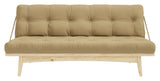 Folk Sovesofa, Fyrretræ/Wheat Beige - Unoliving.com