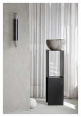 Pedestal bord, Sort metal - Unoliving.com