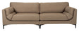 Balcony 3 - pers. Sofa, Brun - UNOLIVING.COM