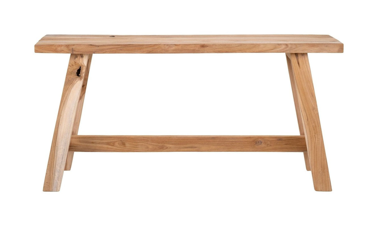 Barcelona Teak Bænk, 90 cm - UNOLIVING.COM