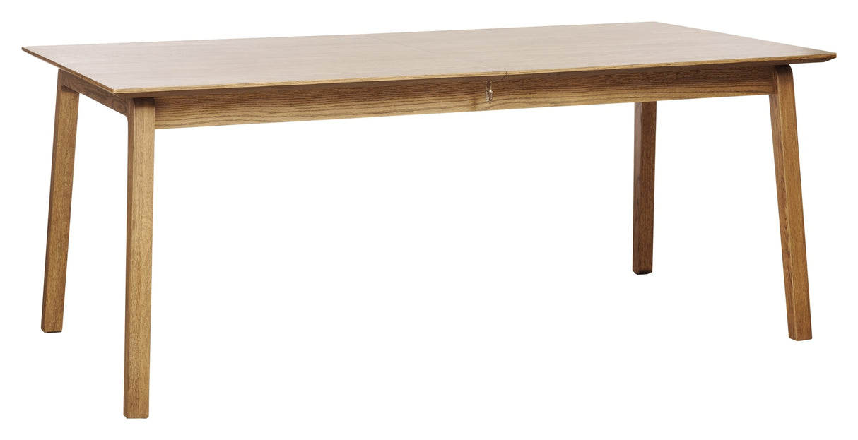 Bari, spisebord 190/290 cm - mørk eg - UNOLIVING.COM