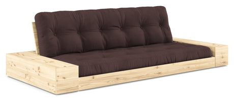 Base Sovesofa m. Sideboxes, Brown/natur - UNOLIVING.COM