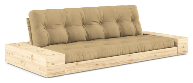 Base Sovesofa m. Sideboxes, Wheat Beige/natur - UNOLIVING.COM