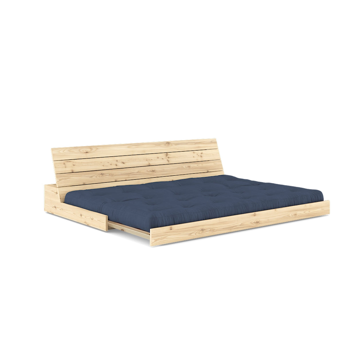 Base Sovesofa, Navy/natur - UNOLIVING.COM