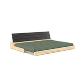 Base Sovesofa, Olive Green/sort - UNOLIVING.COM