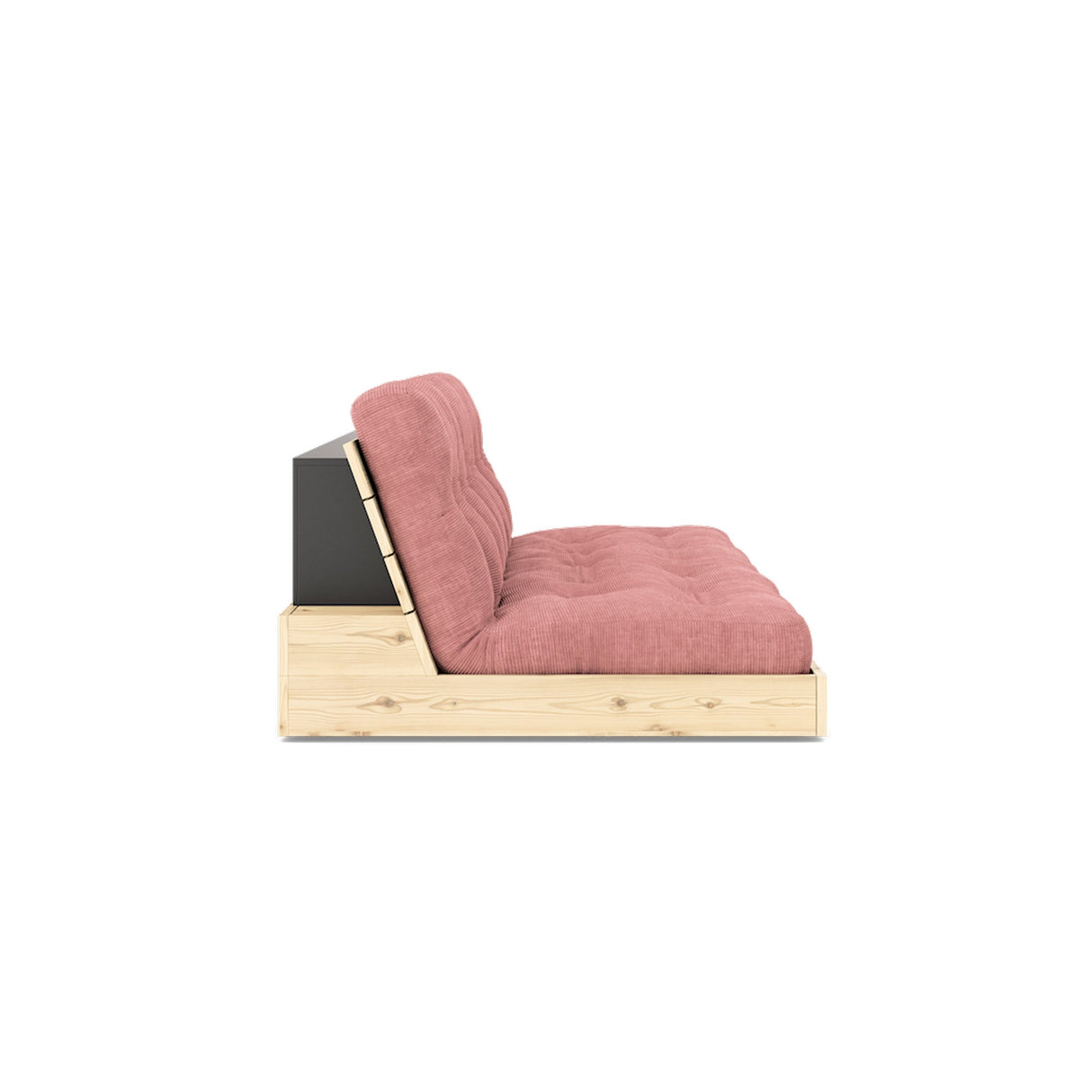 Base Sovesofa, Sorbet Pink/natur - UNOLIVING.COM