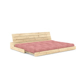 Base Sovesofa, Sorbet Pink/natur - UNOLIVING.COM