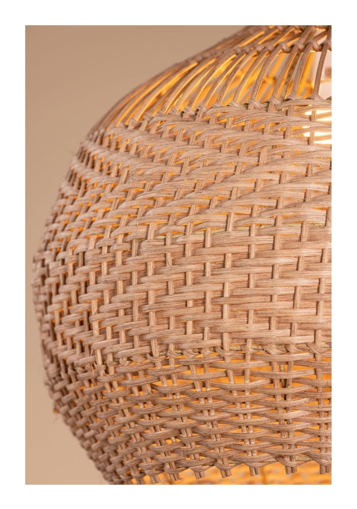 Bastia Pendel, Rattan, Natur - UNOLIVING.COM