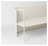 Bauhaus Lounge bænk, Beige stål - UNOLIVING.COM