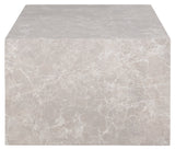 Prague sofabord marmor/beige, 60cm - Unoliving.com