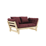 Beat, sovesofa, bordeux/natur - UNOLIVING.COM