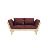 Beat, sovesofa, bordeux/natur - UNOLIVING.COM