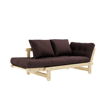 Beat, sovesofa, brown/natur - UNOLIVING.COM