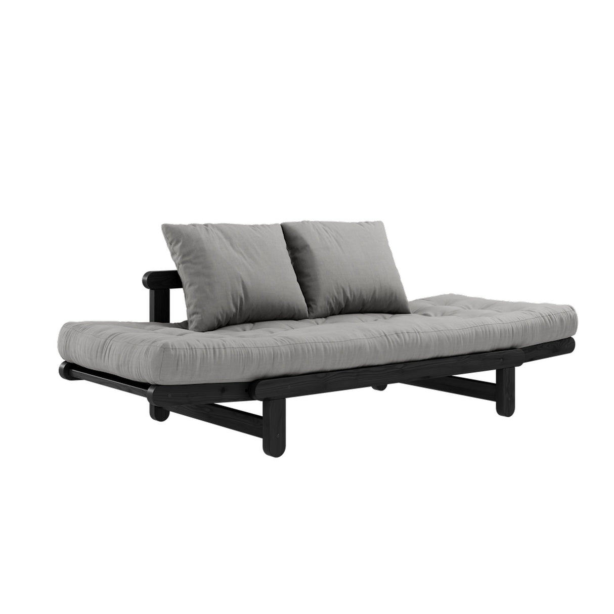 Beat, sovesofa, grå/sort - UNOLIVING.COM