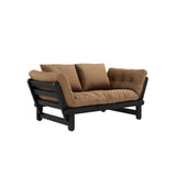 Beat, sovesofa, mocca/sort - UNOLIVING.COM