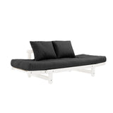 Beat, sovesofa, mørk grå/hvid - UNOLIVING.COM