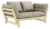 Beat Sovesofa, Natur, Fyrretræ/Linen - UNOLIVING.COM