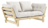 Beat Sovesofa, Natur, Fyrretræ/Offwhite - UNOLIVING.COM