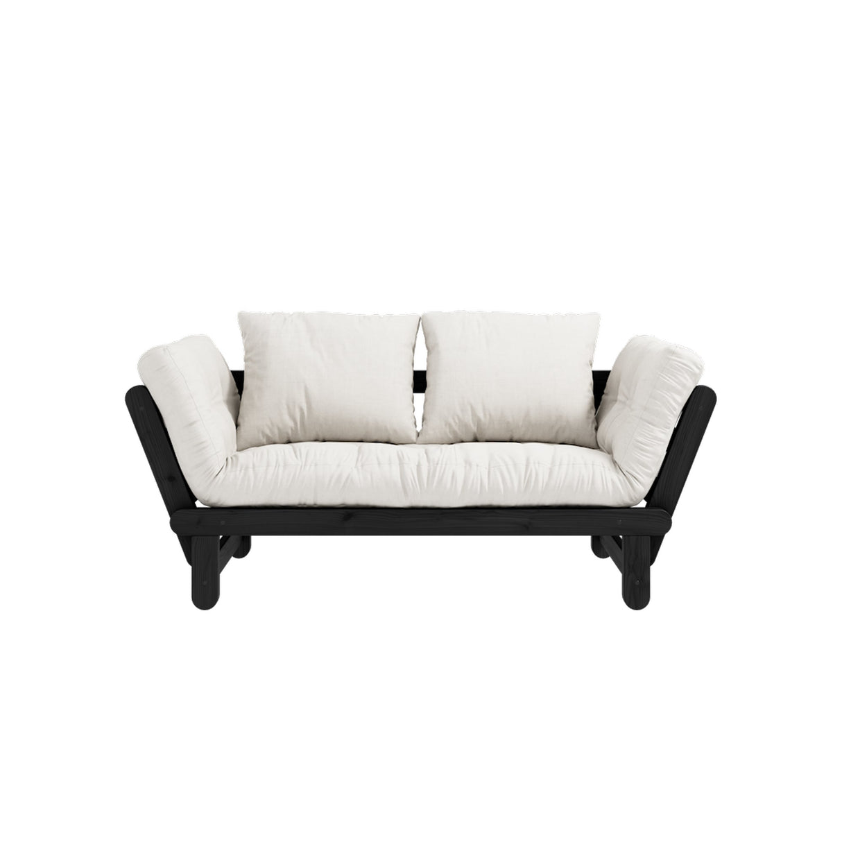 Beat, sovesofa, natur/sort - UNOLIVING.COM