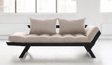 Bebop Sovesofa Beige/Sort - UNOLIVING.COM