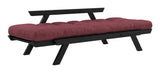 Bebop Sovesofa Bordeaux/Sort - UNOLIVING.COM