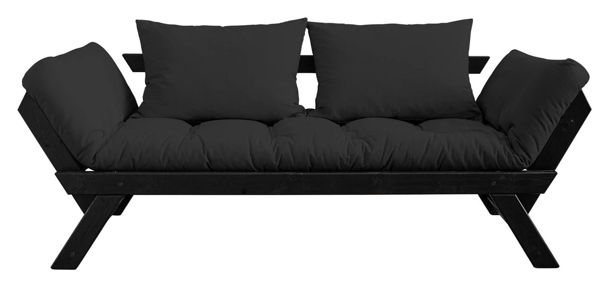 Bebop Sovesofa Dark Grey/Sort - UNOLIVING.COM