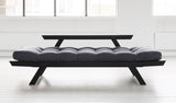 Bebop Sovesofa Dark Grey/Sort - UNOLIVING.COM