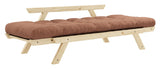 Bebop Sovesofa, Fyrretræ/Ler brun - UNOLIVING.COM