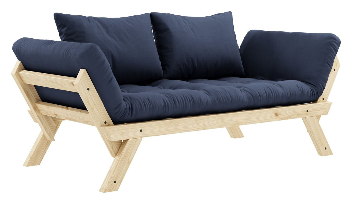 Bebop Sovesofa, Fyrretræ/Navy - UNOLIVING.COM