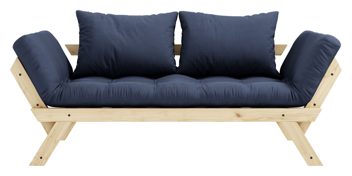 Bebop Sovesofa, Fyrretræ/Navy - UNOLIVING.COM