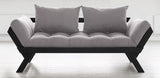 Bebop Sovesofa Grey/Sort - UNOLIVING.COM