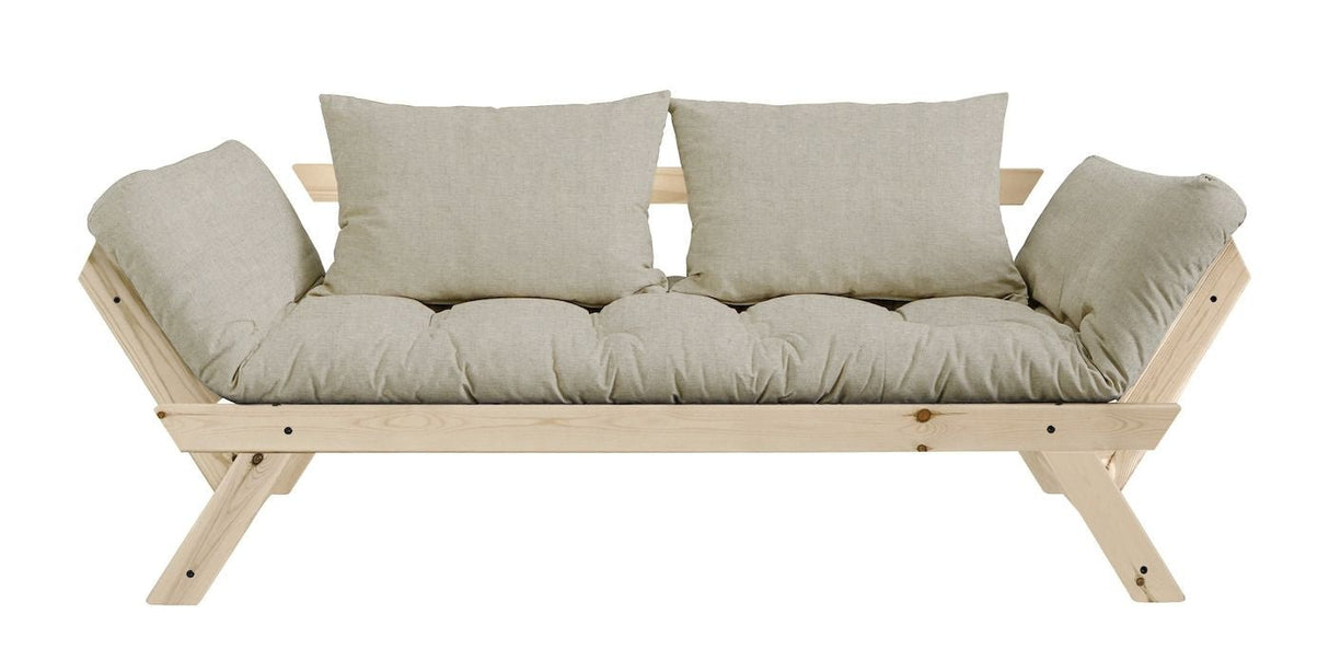 Bebop Sovesofa, Linen/Natur - UNOLIVING.COM