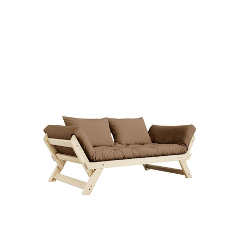 Bebop Sovesofa, Mocca/Natur - UNOLIVING.COM