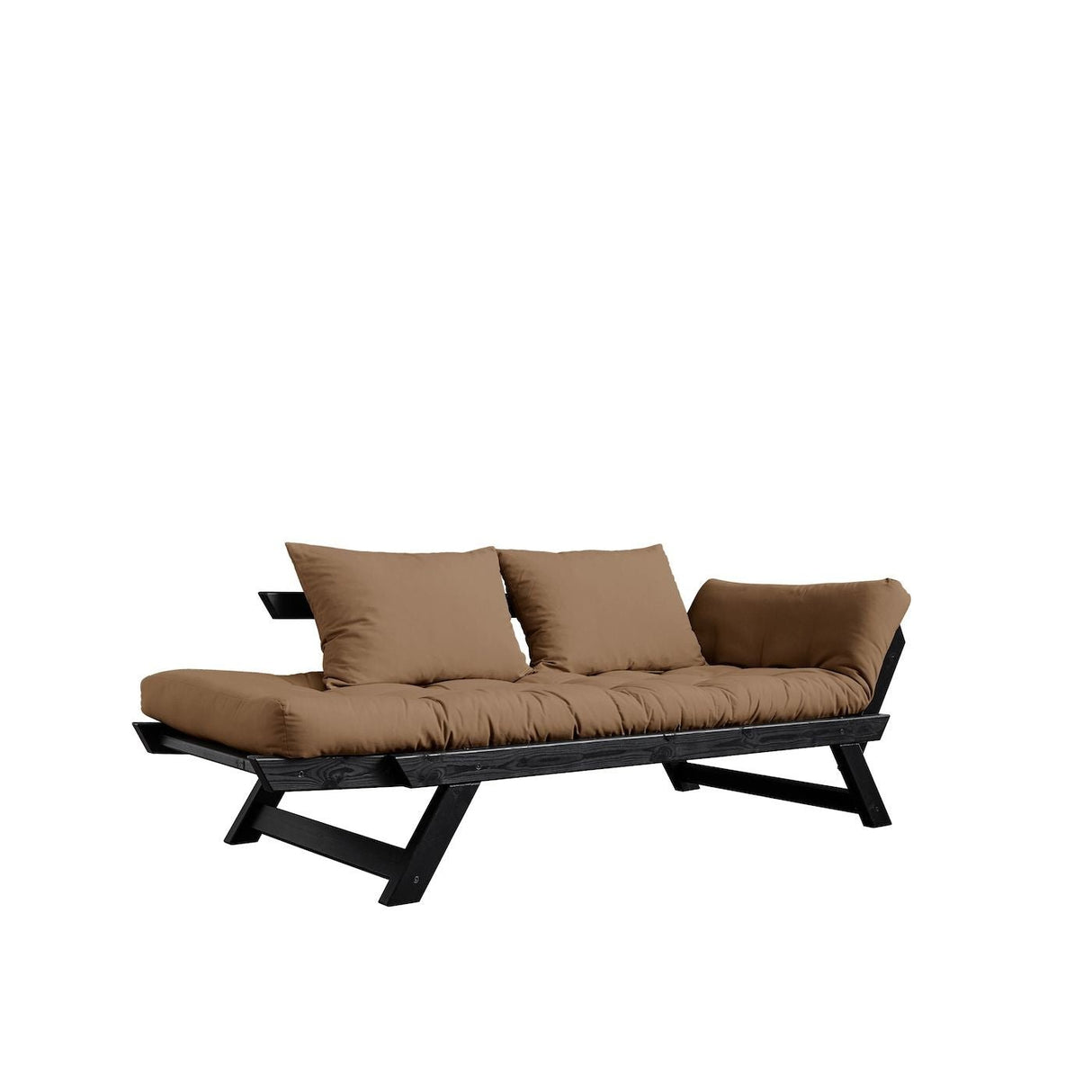 Bebop Sovesofa, Mocca/Sort - UNOLIVING.COM