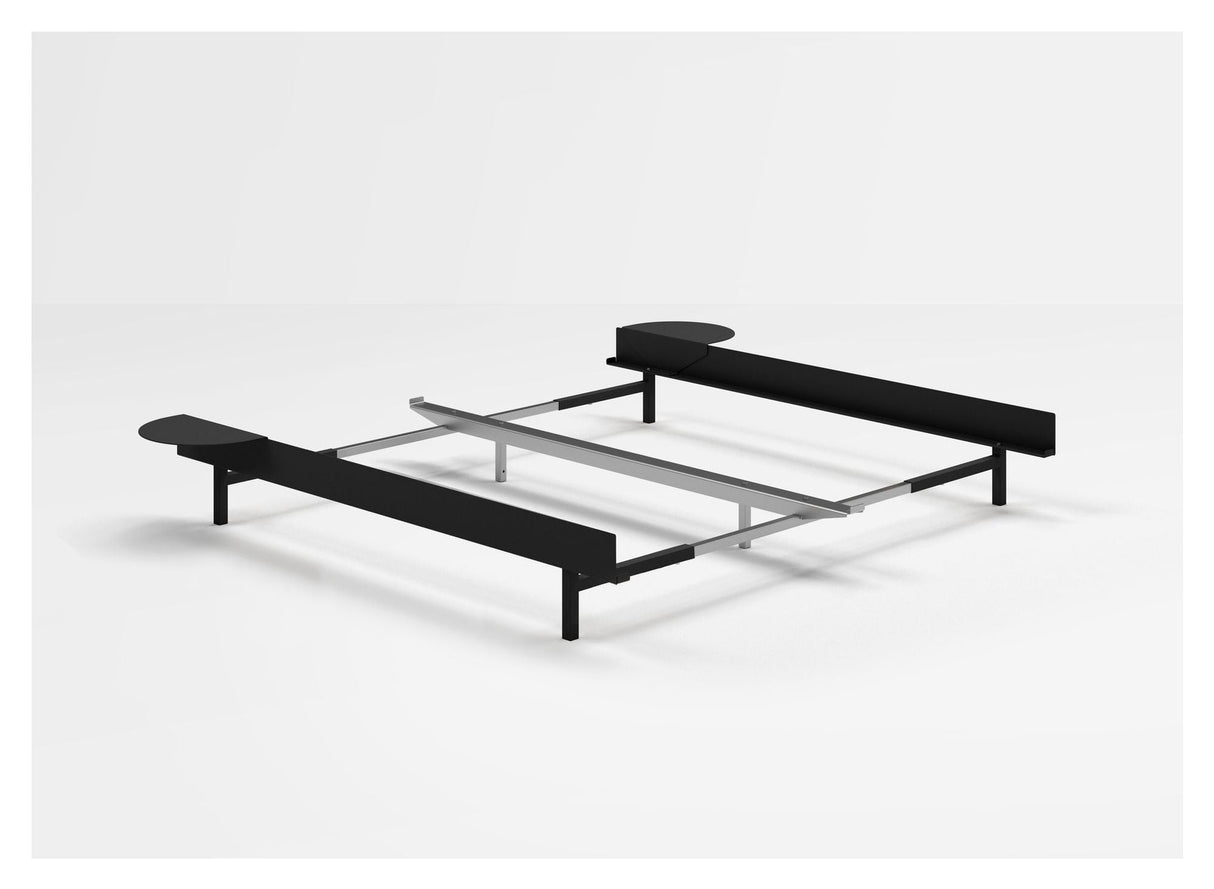 Bed Sengeramme, 90 - 180 cm, Sort - UNOLIVING.COM