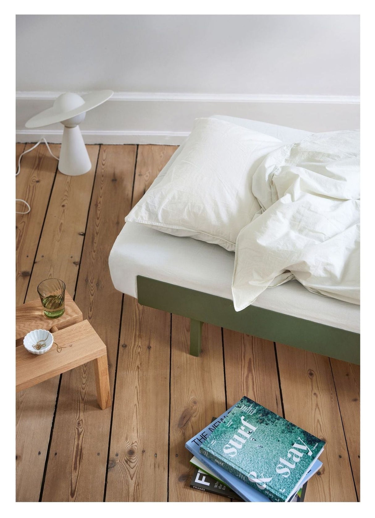 Bed Sengeramme, 90x200, Pine Green - UNOLIVING.COM