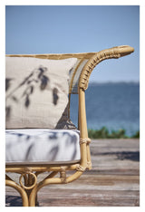 Belladonna Exterior Loungesofa, Alu - Rattan - UNOLIVING.COM