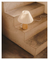 Benicarlo Bordlampe, Beige - UNOLIVING.COM