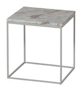 Mellow Sidebord, Marmor, 40x40 - Unoliving.com