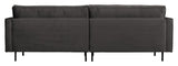 Rodeo Classic 3-pers. Sofa, Antracit Velour - Unoliving.com