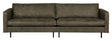 Rodeo Classic 3-pers. Sofa - Army Øko-læder - Unoliving.com