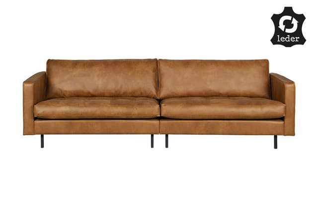 Rodeo Classic 3 pers. sofa i Cognac øko-læder - Unoliving.com